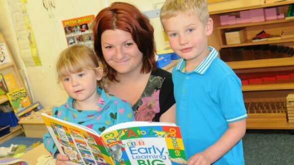 Funding helps Jessica stay with her nursery children