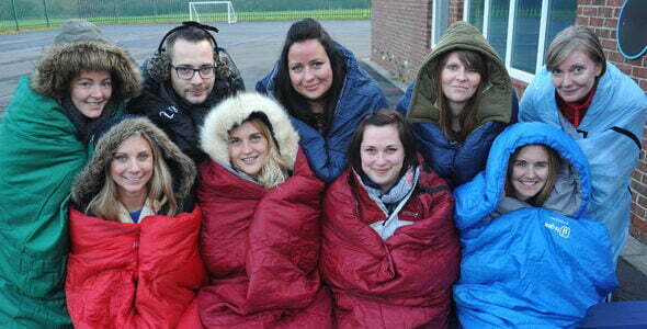 A lesson in life as school staff sleep rough